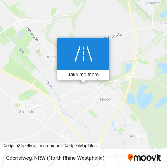 Карта Gabrielweg