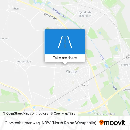 Glockenblumenweg map