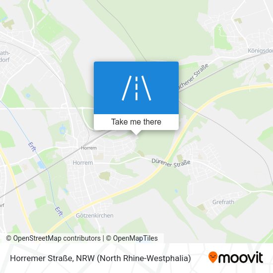 Horremer Straße map