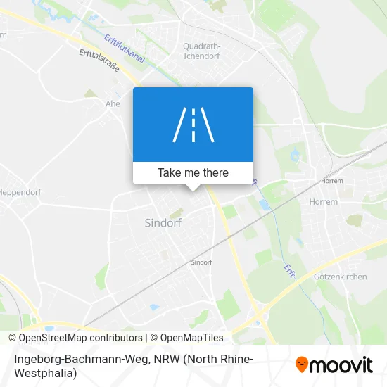 Ingeborg-Bachmann-Weg map