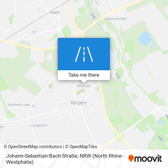 Johann-Sebastian-Bach-Straße map