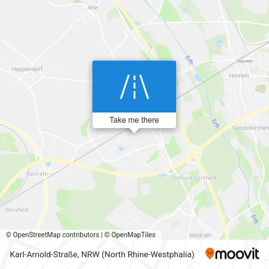Карта Karl-Arnold-Straße