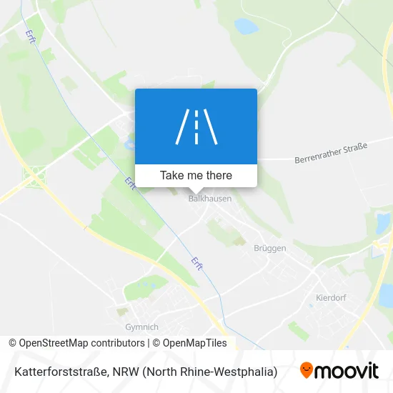 Карта Katterforststraße