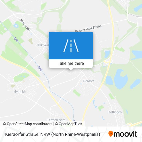 Kierdorfer Straße map