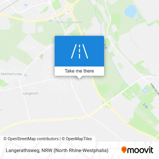 Карта Langerathsweg