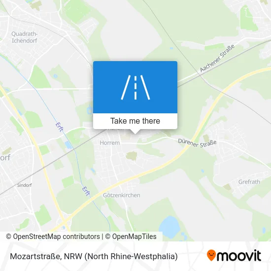 Карта Mozartstraße