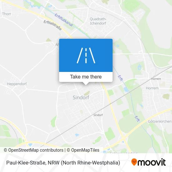 Карта Paul-Klee-Straße