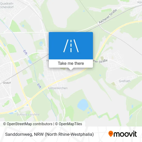 Sanddornweg map