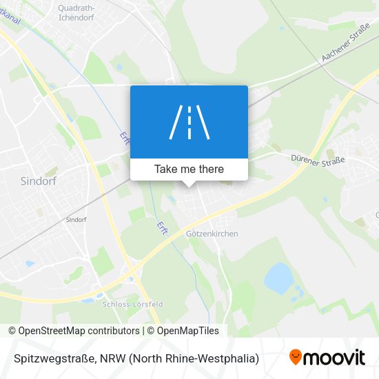 Spitzwegstraße map