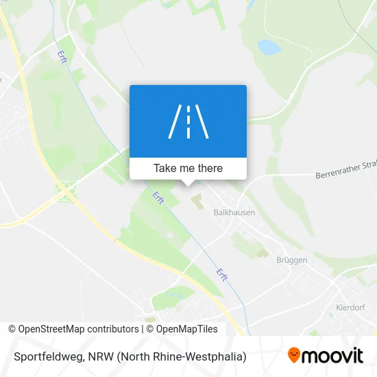 Sportfeldweg map