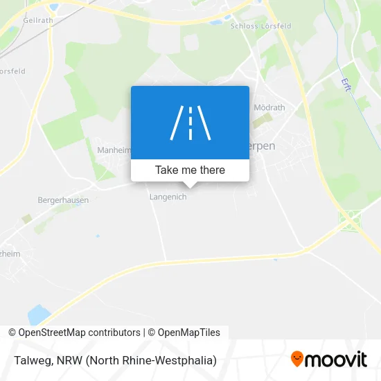 Карта Talweg