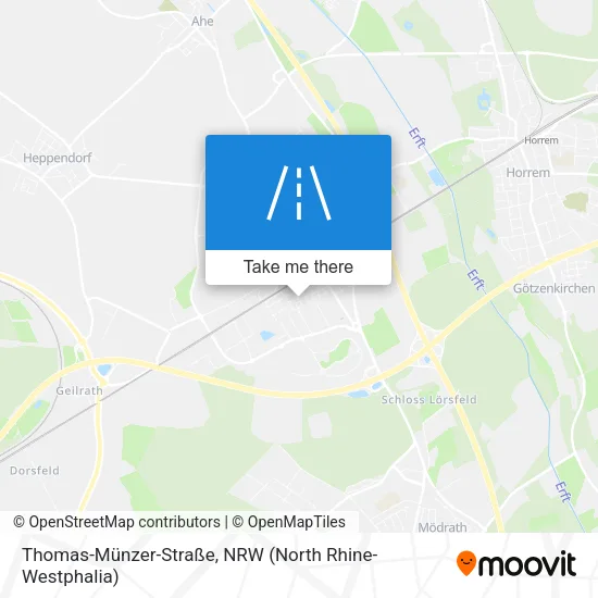 Карта Thomas-Münzer-Straße
