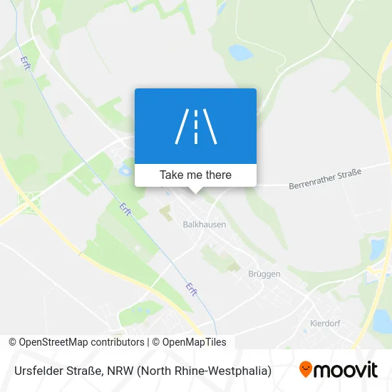 Карта Ursfelder Straße