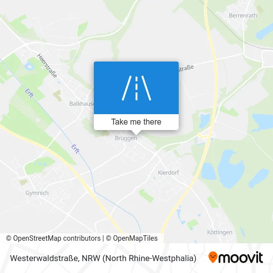Westerwaldstraße map