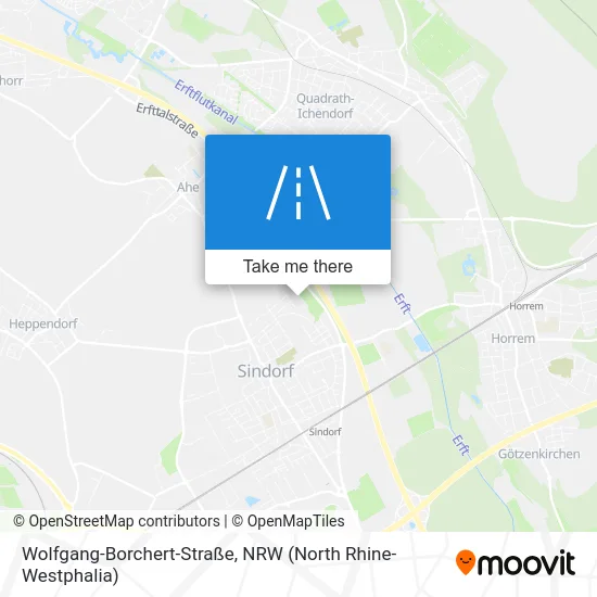 Карта Wolfgang-Borchert-Straße