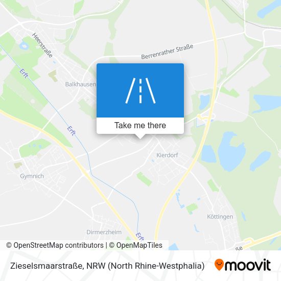 Zieselsmaarstraße map