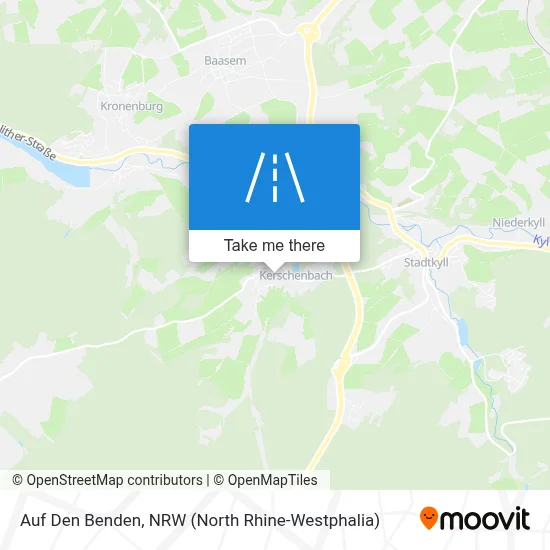 Auf Den Benden map
