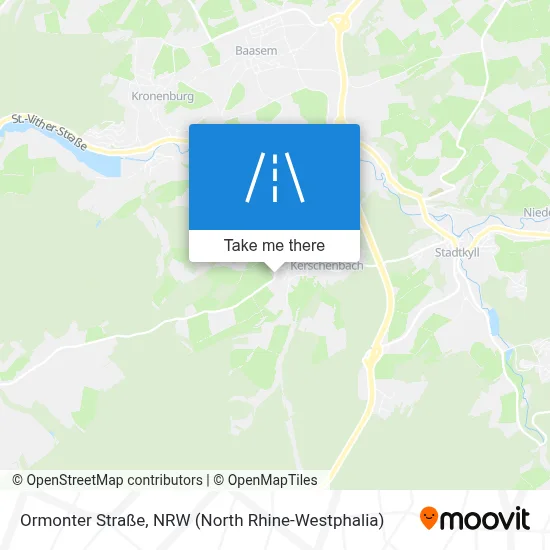 Ormonter Straße map