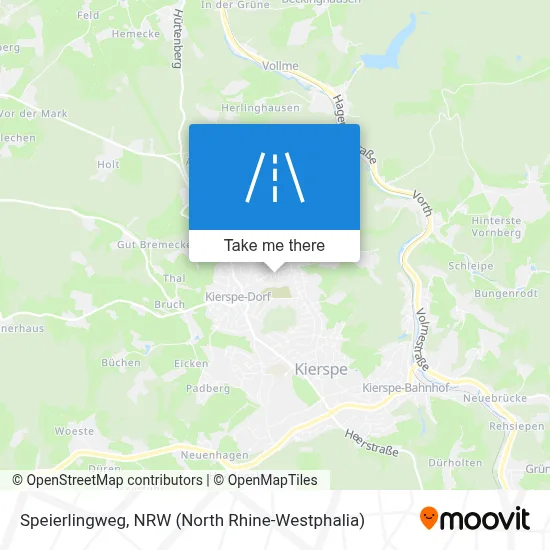 Speierlingweg map