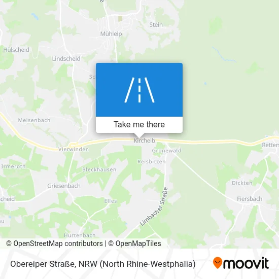 Obereiper Straße map