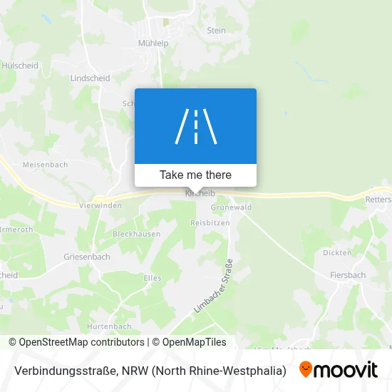 Verbindungsstraße map