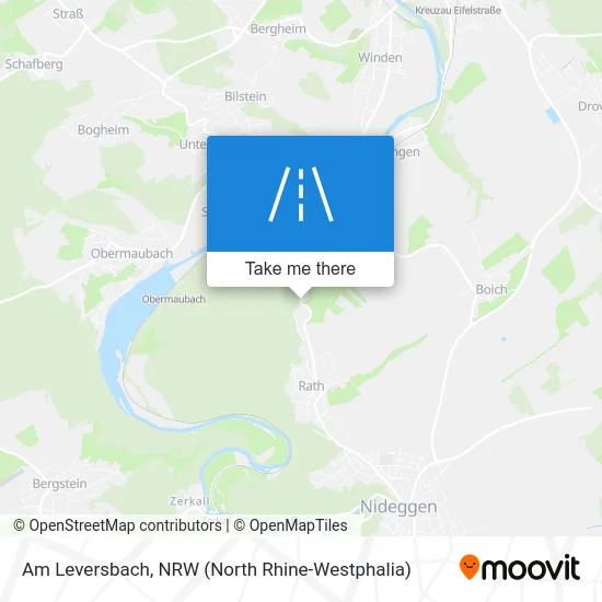 Am Leversbach map