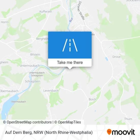 Карта Auf Dem Berg
