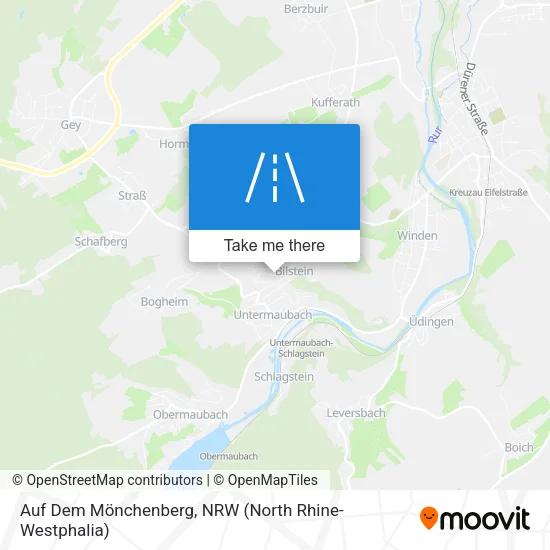 Карта Auf Dem Mönchenberg