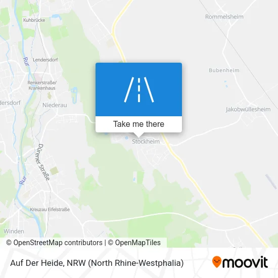 Карта Auf Der Heide