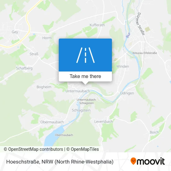 Hoeschstraße map