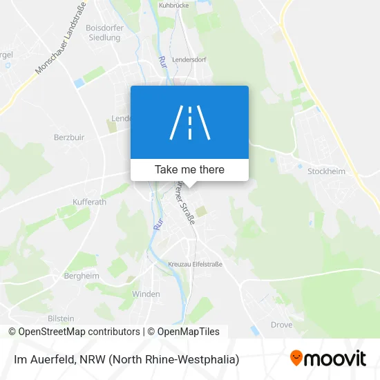 Im Auerfeld map
