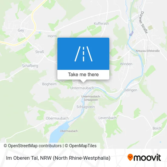 Карта Im Oberen Tal