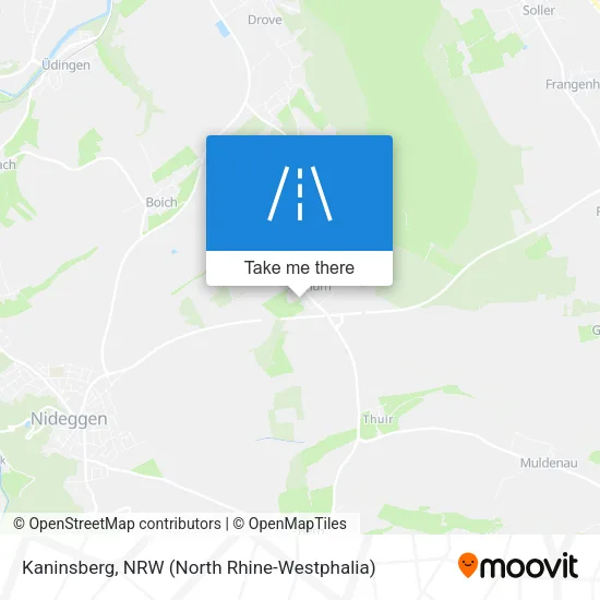 Kaninsberg map