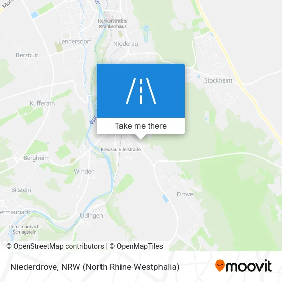 Карта Niederdrove