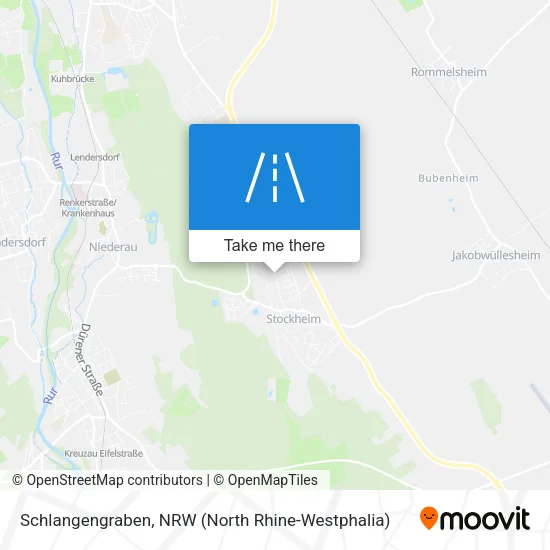 Карта Schlangengraben