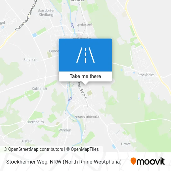 Stockheimer Weg map