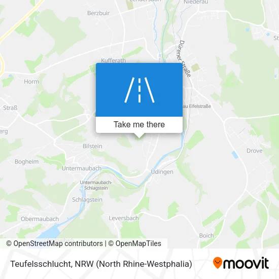 Карта Teufelsschlucht