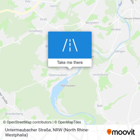 Untermaubacher Straße map