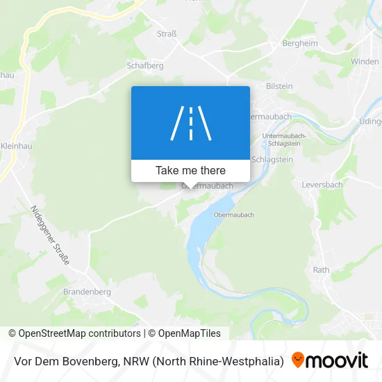 Карта Vor Dem Bovenberg