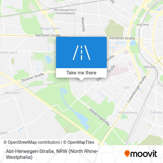 Abt-Herwegen-Straße map