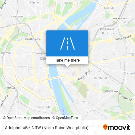 Карта Adolphstraße