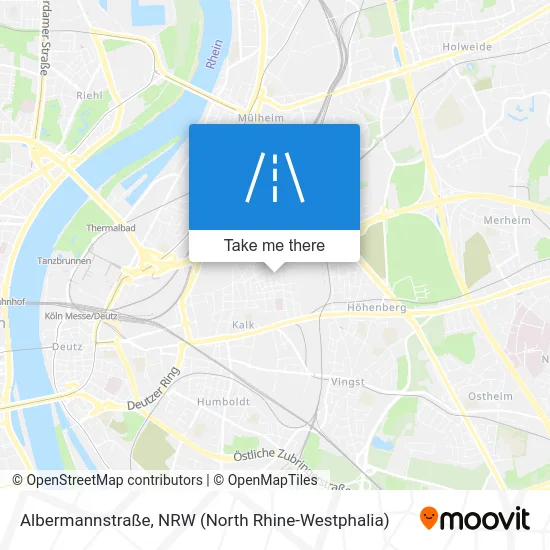 Albermannstraße map