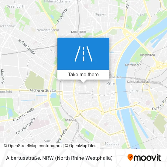 Albertusstraße map