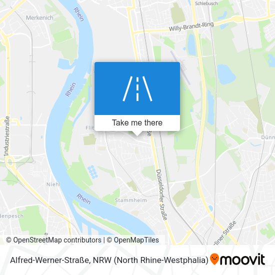 Alfred-Werner-Straße map