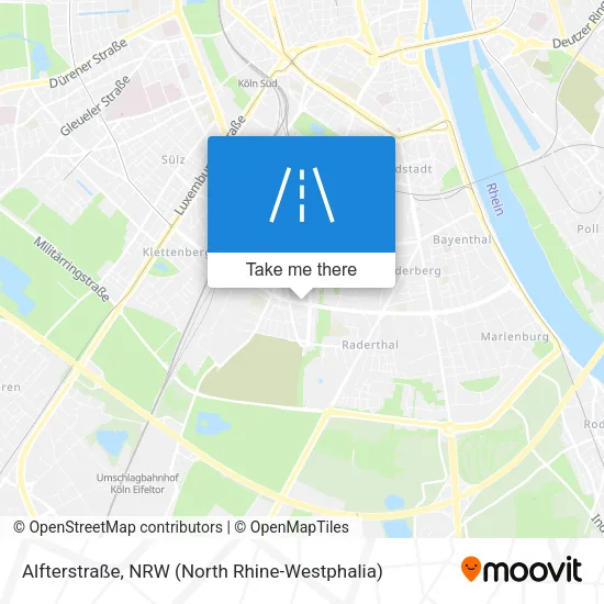 Alfterstraße map