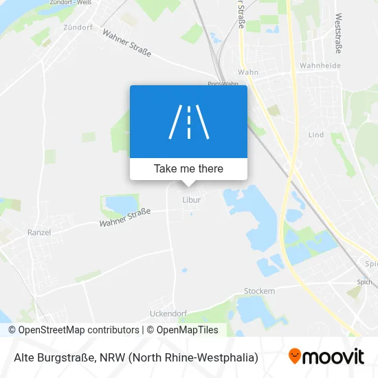 Alte Burgstraße map