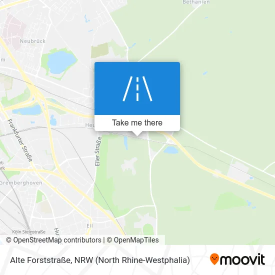 Alte Forststraße map