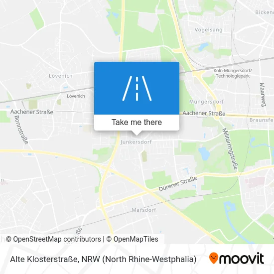 Alte Klosterstraße map
