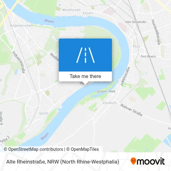 Alte Rheinstraße map