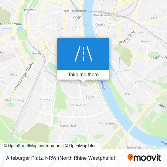 Alteburger Platz map